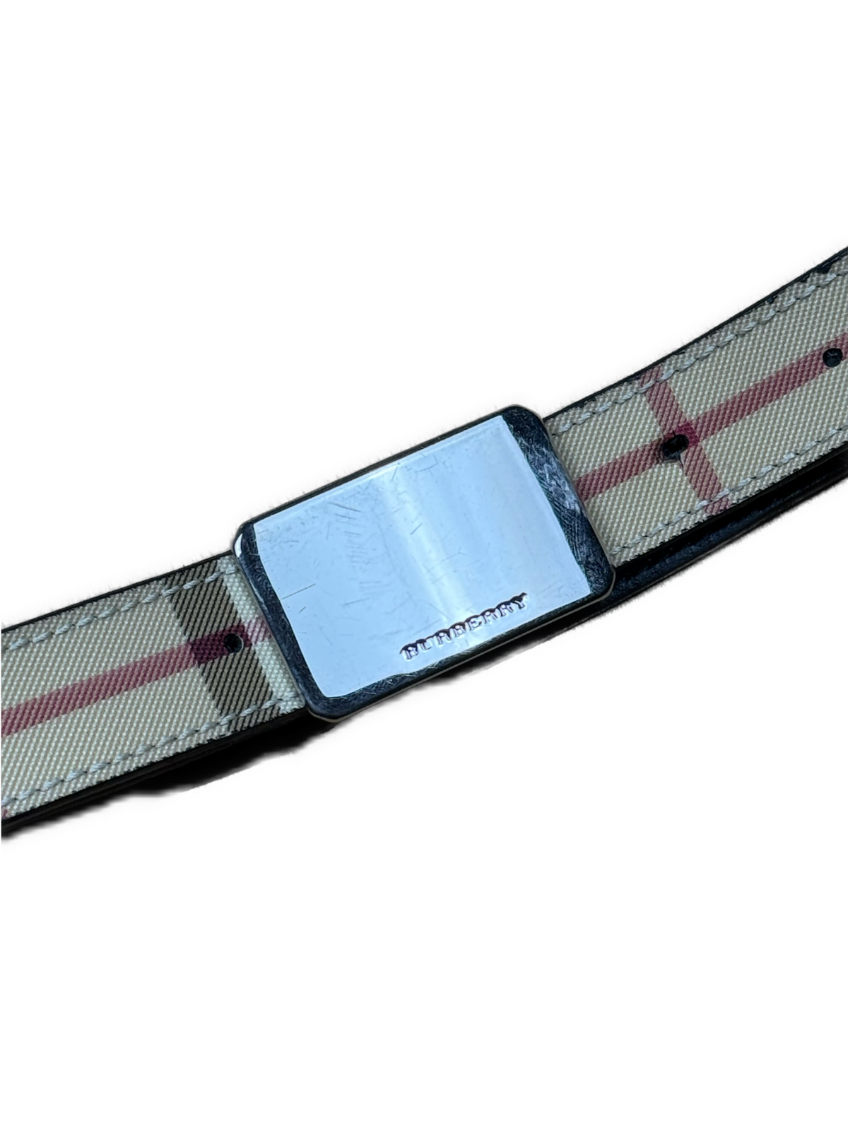 vintage Burberry belt