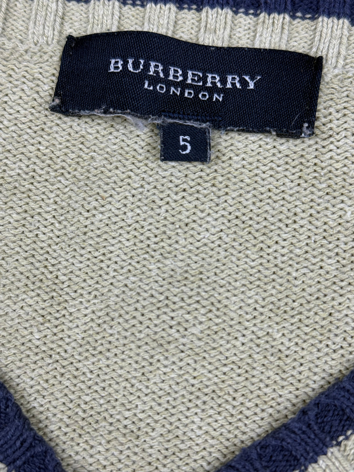 vintage Burberry knittedsweater {M}