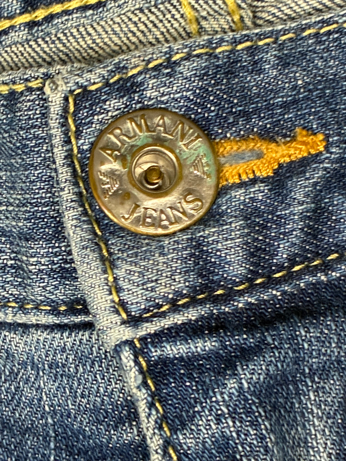 vintage Armani jeans {L}