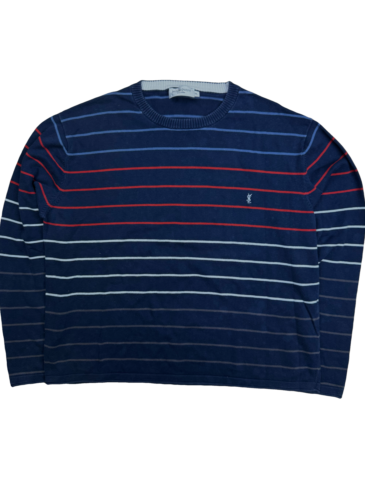 vintage YSL Yves Saint Laurent knittedsweater {XL}