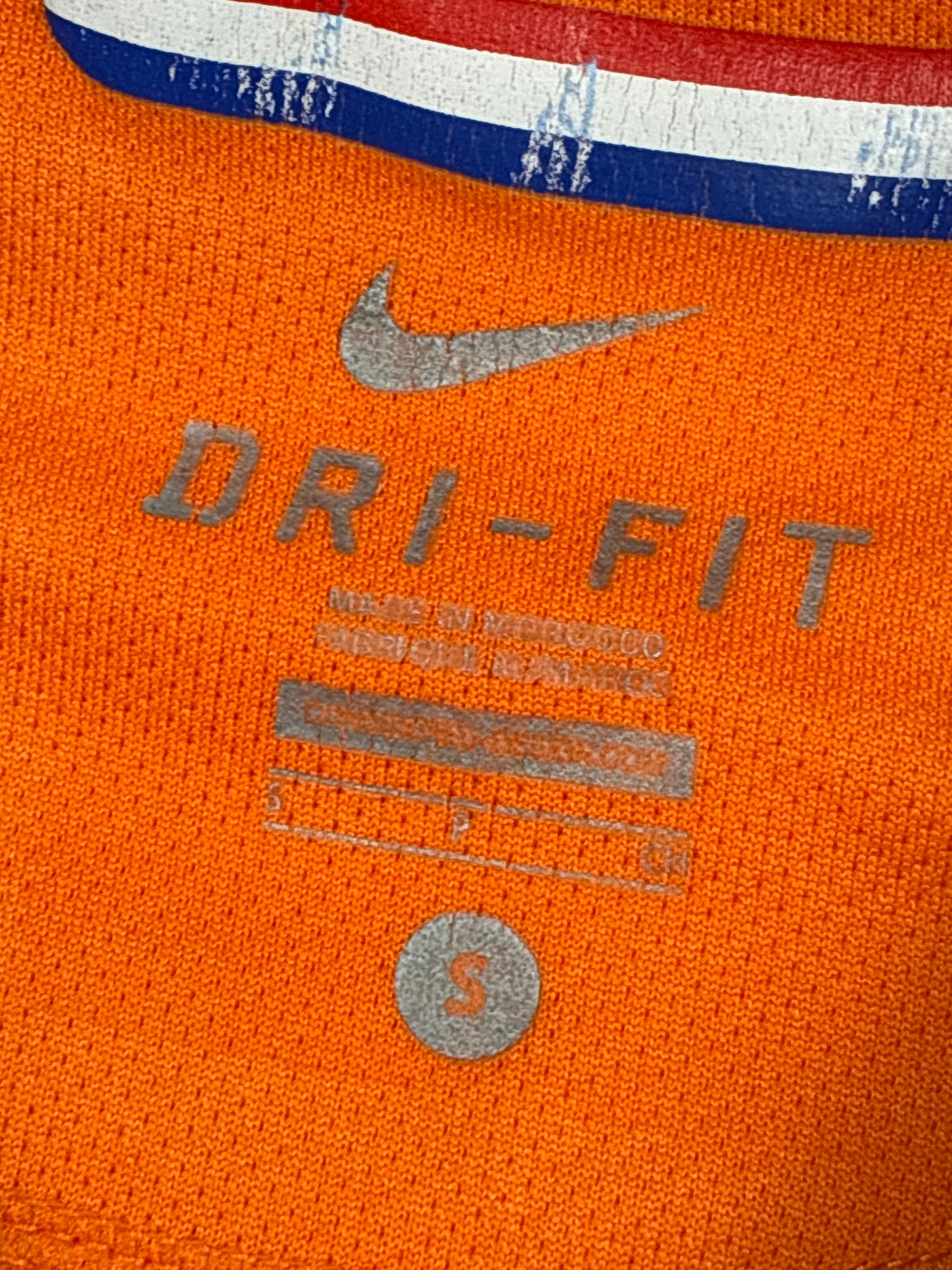 vintage Nike Netherlands ROBBEN10 home jersey {S}