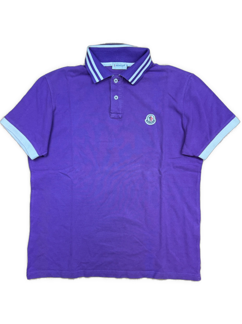 vintage purple Moncler polo {S}