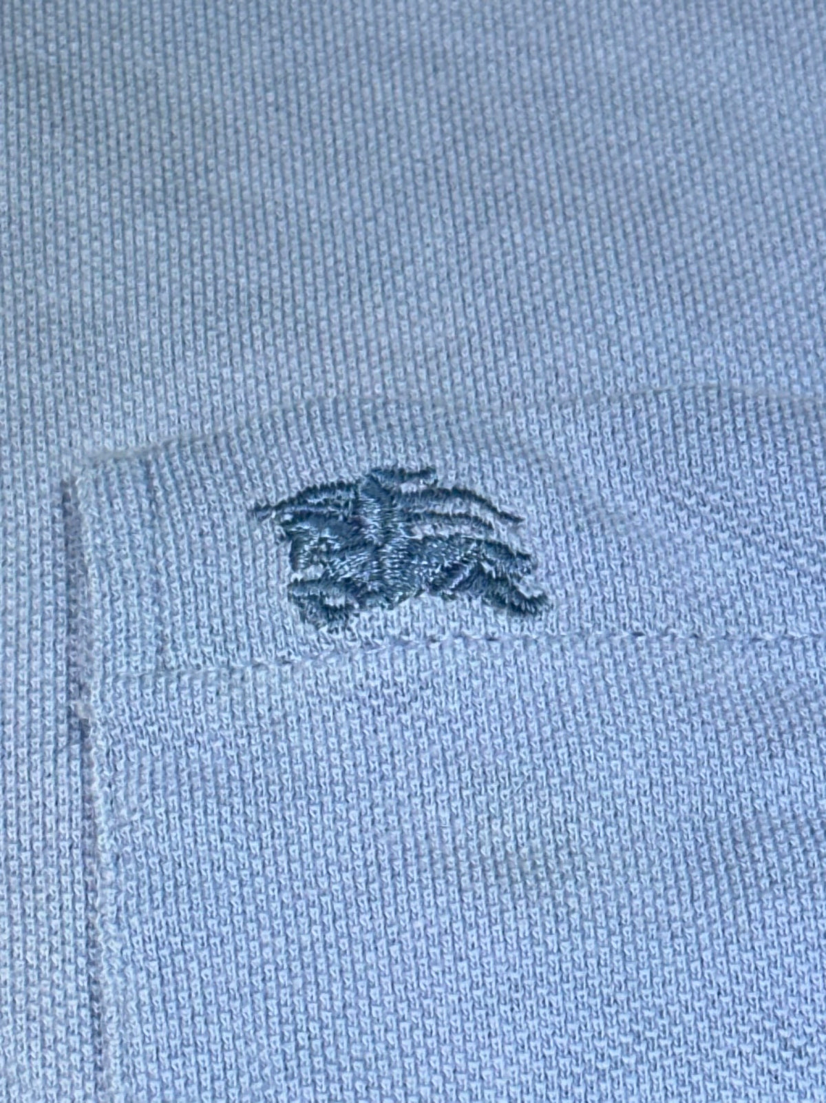 vintage Burberry polo {L}