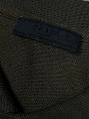 vintage khaki Prada polo {XL}