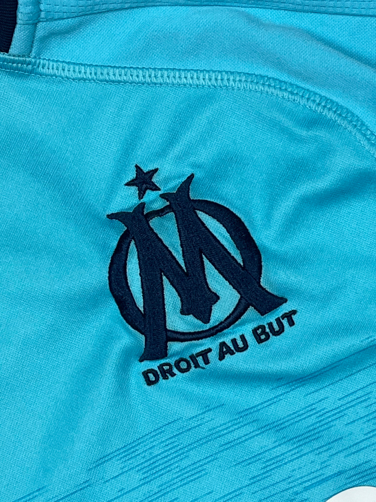 babyblue Puma Olympique Marseille home jersey {S}