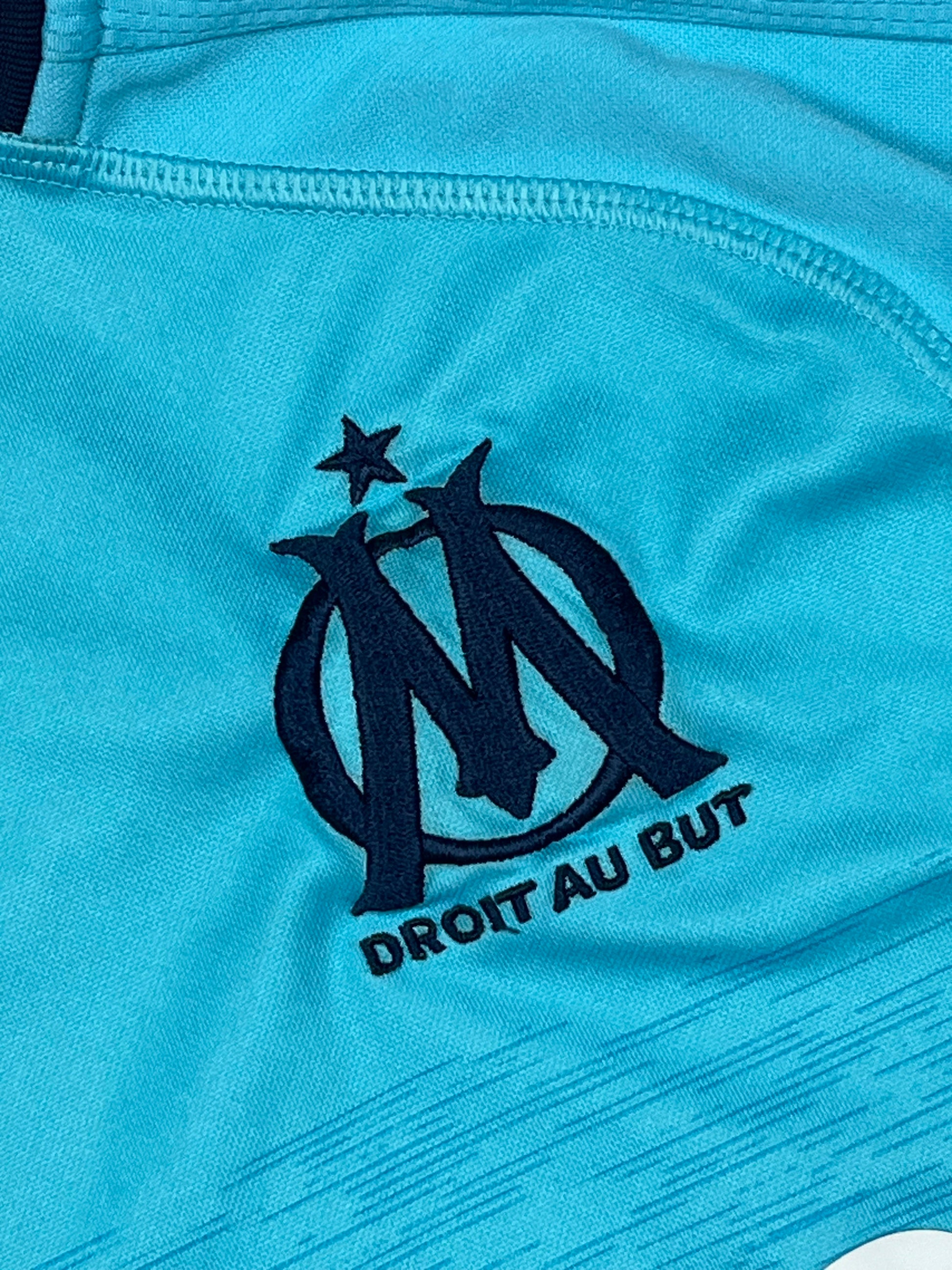 babyblue Puma Olympique Marseille home jersey {S}