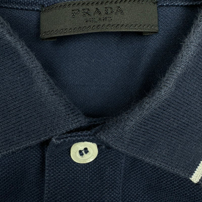 navyblue Prada polo {S}