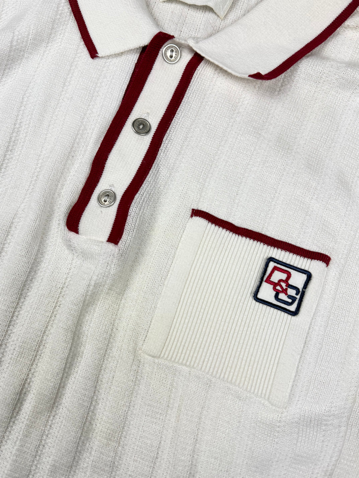 vintage Dolce & Gabbana polo long {S}