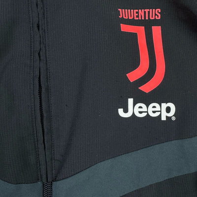 black Adidas Juventus Turin windbreaker {S}