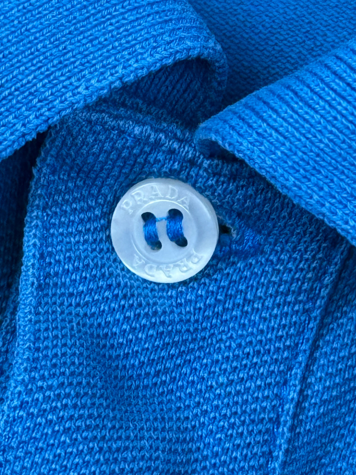 blue Prada polo {XL}