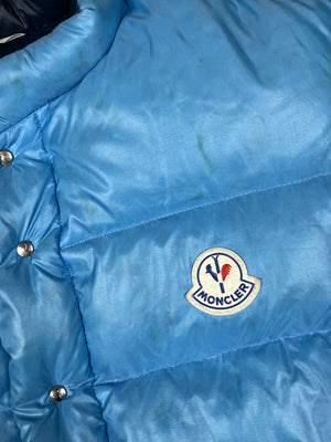 vintage babyblue Moncler vest {M}