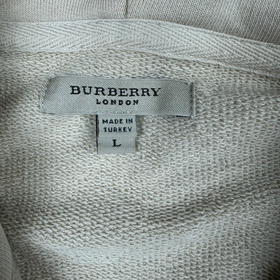 vintage Burberry sweatjacket {L}