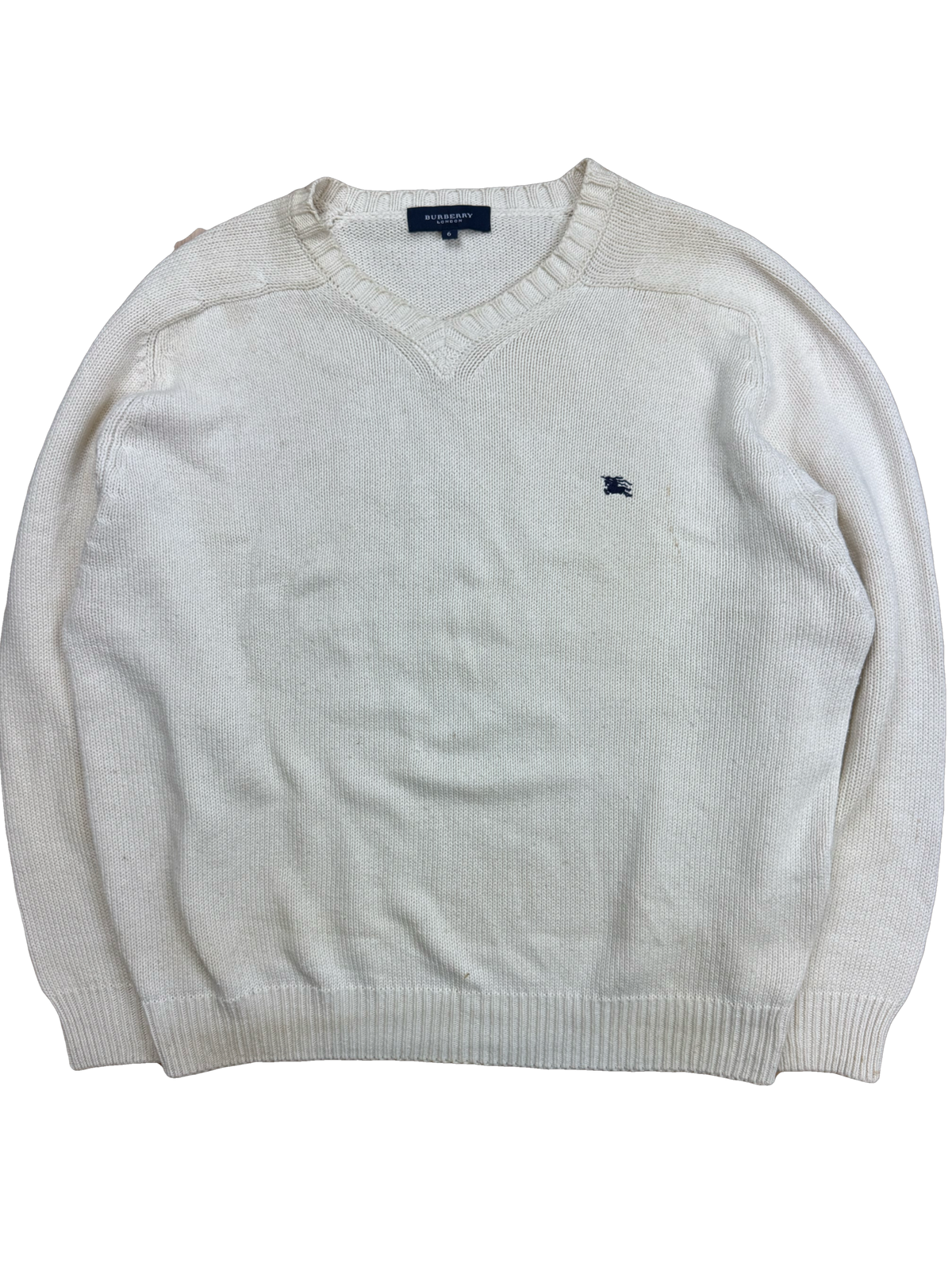 vintage Burberry knittedsweater {XL}
