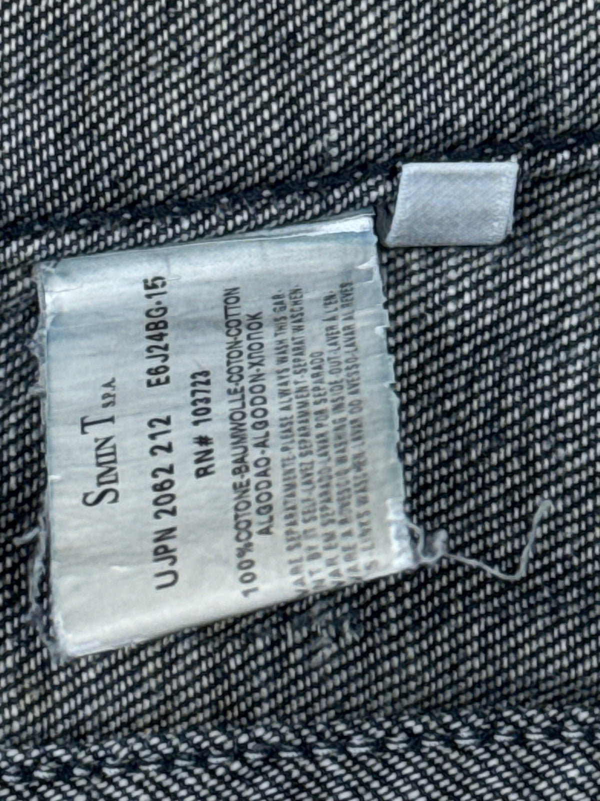 vintage Armani jeans