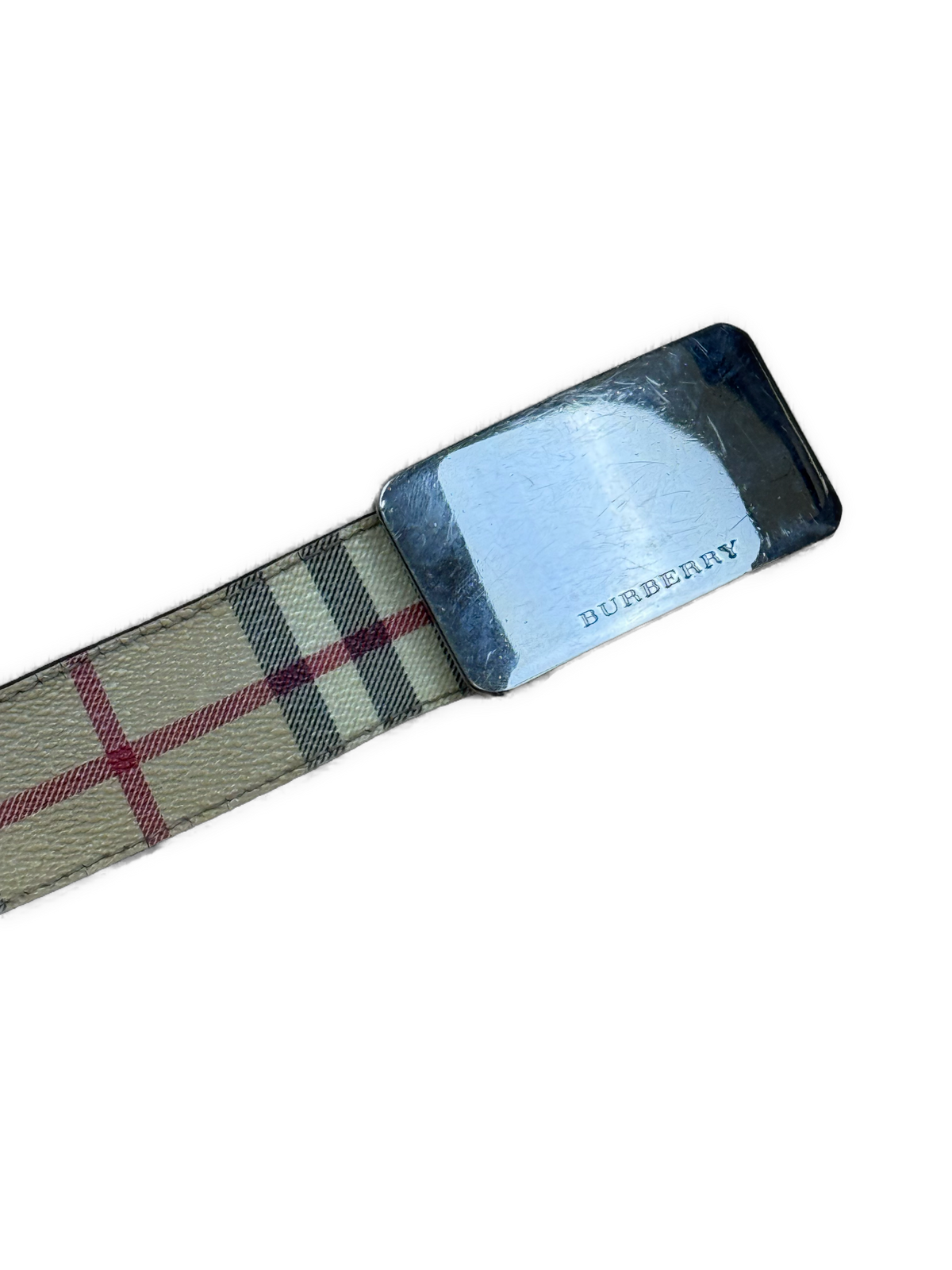 vintage Burberry belt