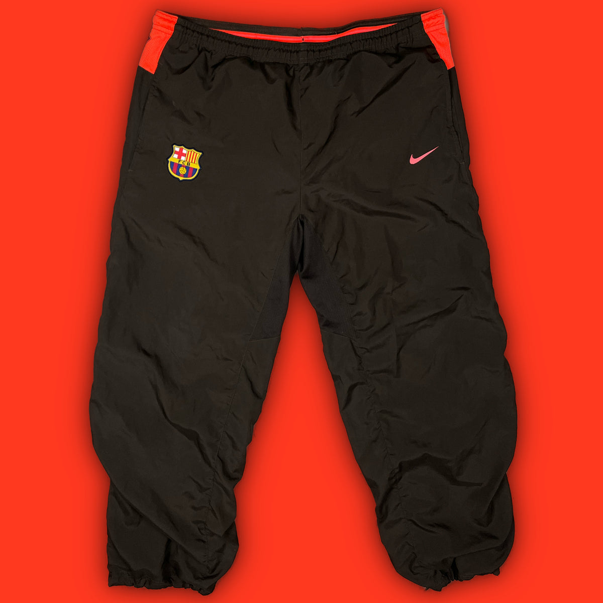 vintage Nike Fc Barcelona trackpants {M}