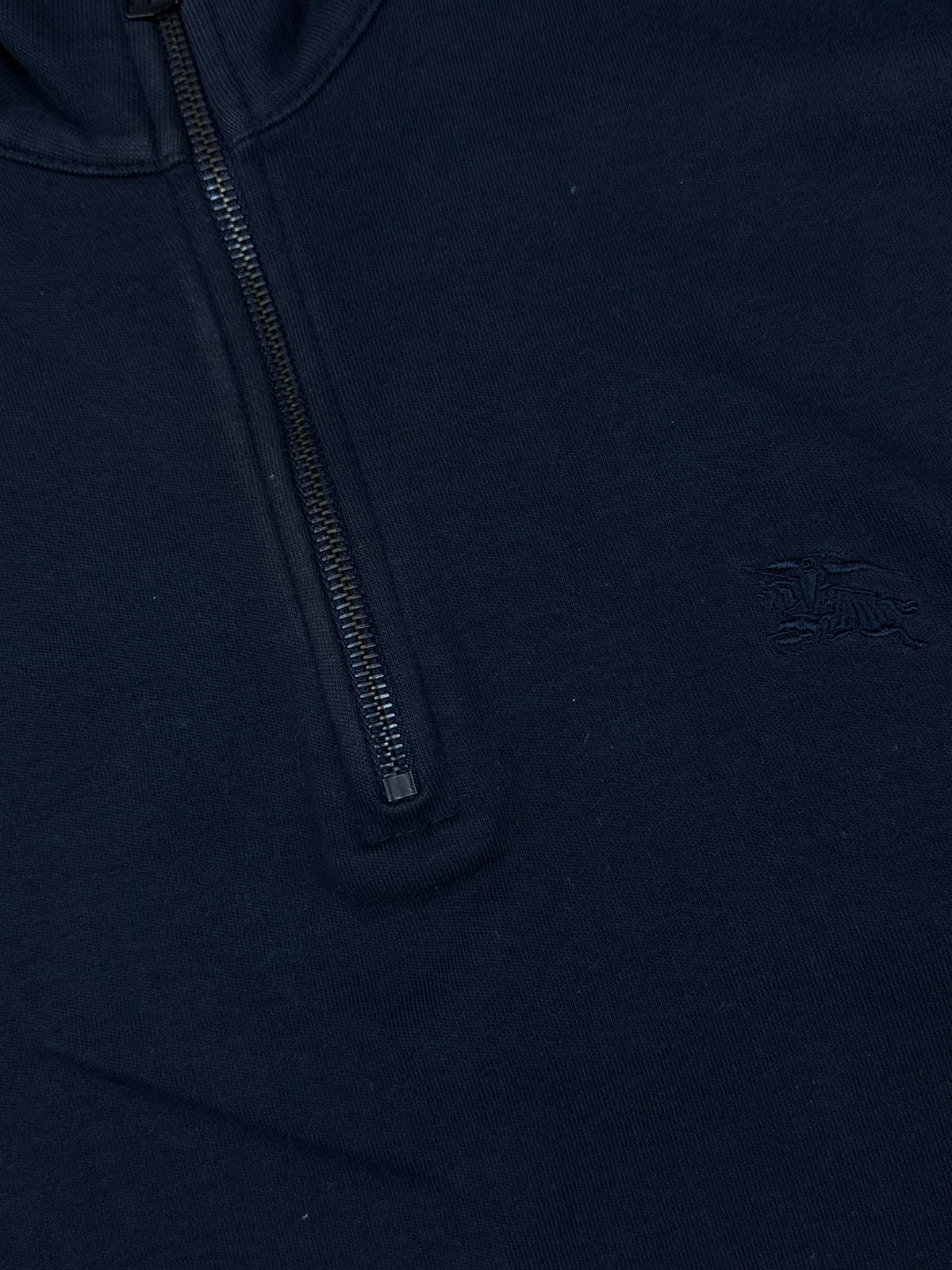 vintage Burberry quarterzip {M}