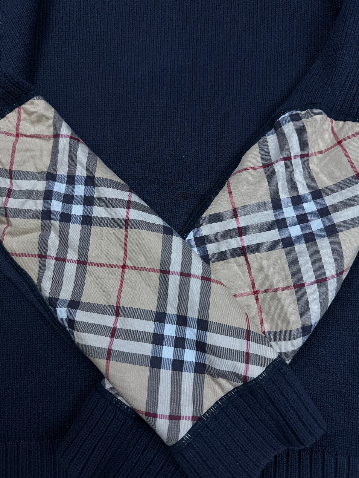 vintage Burberry knittedsweater {XS}