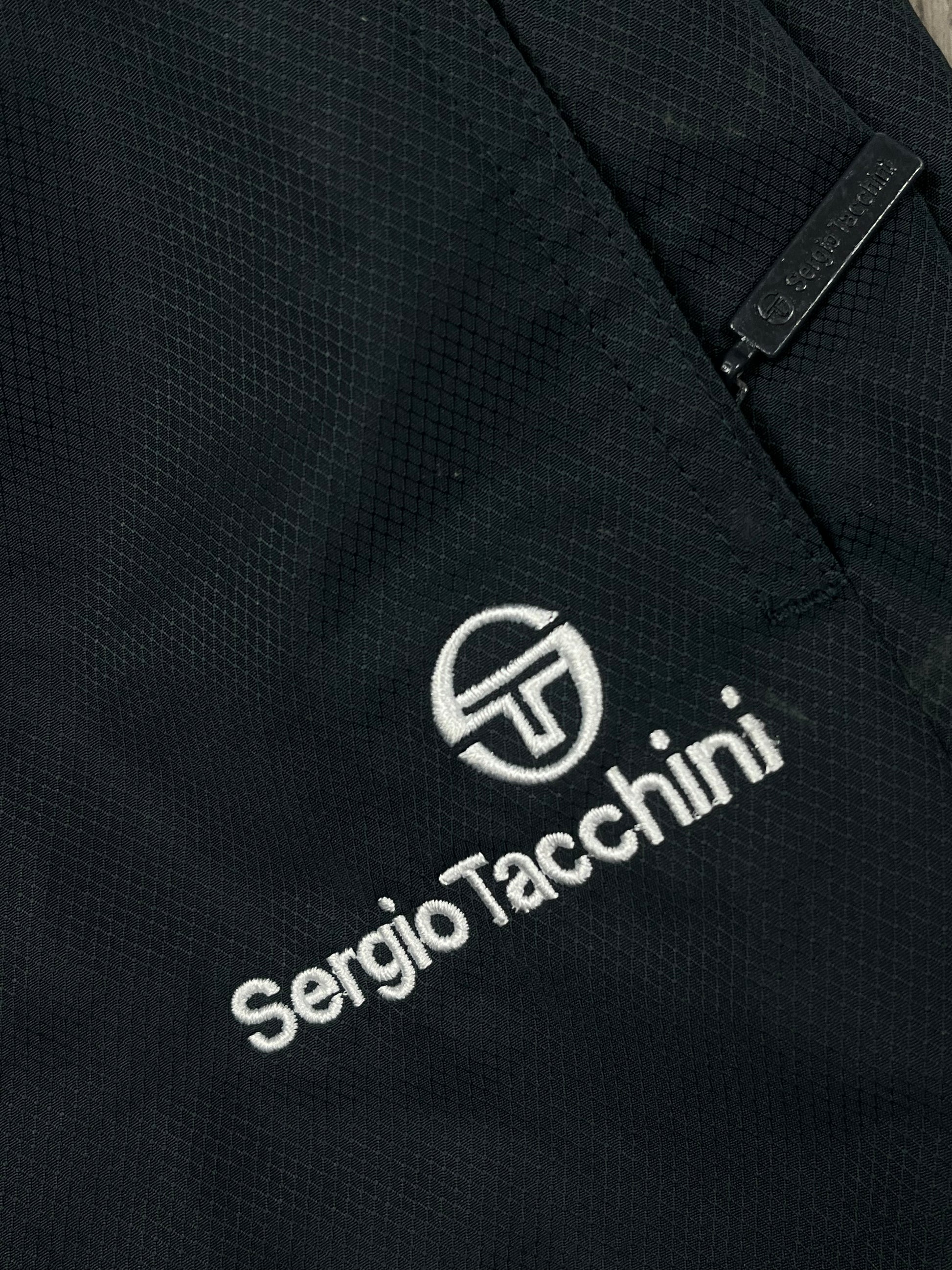 black Sergio Tacchini trackpants {L}