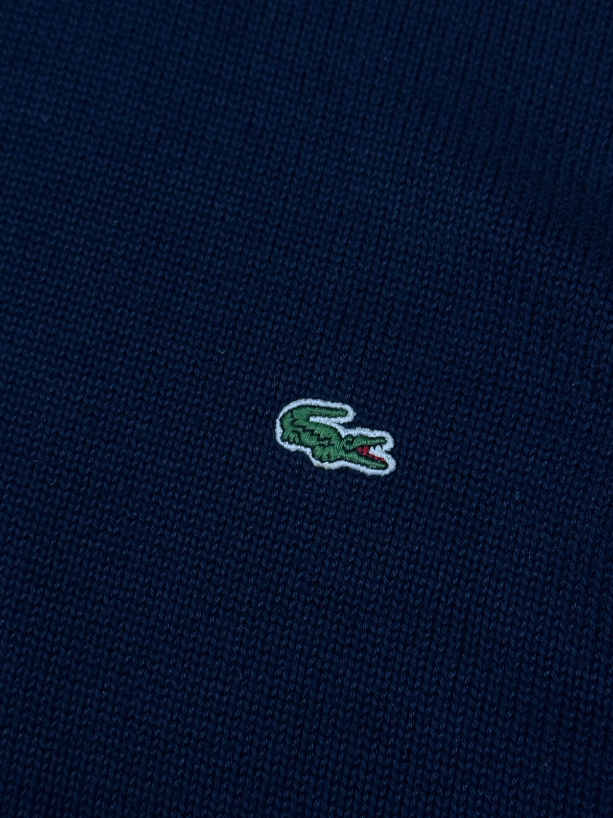 vintage navyblue Lacoste knittedsweater {L}