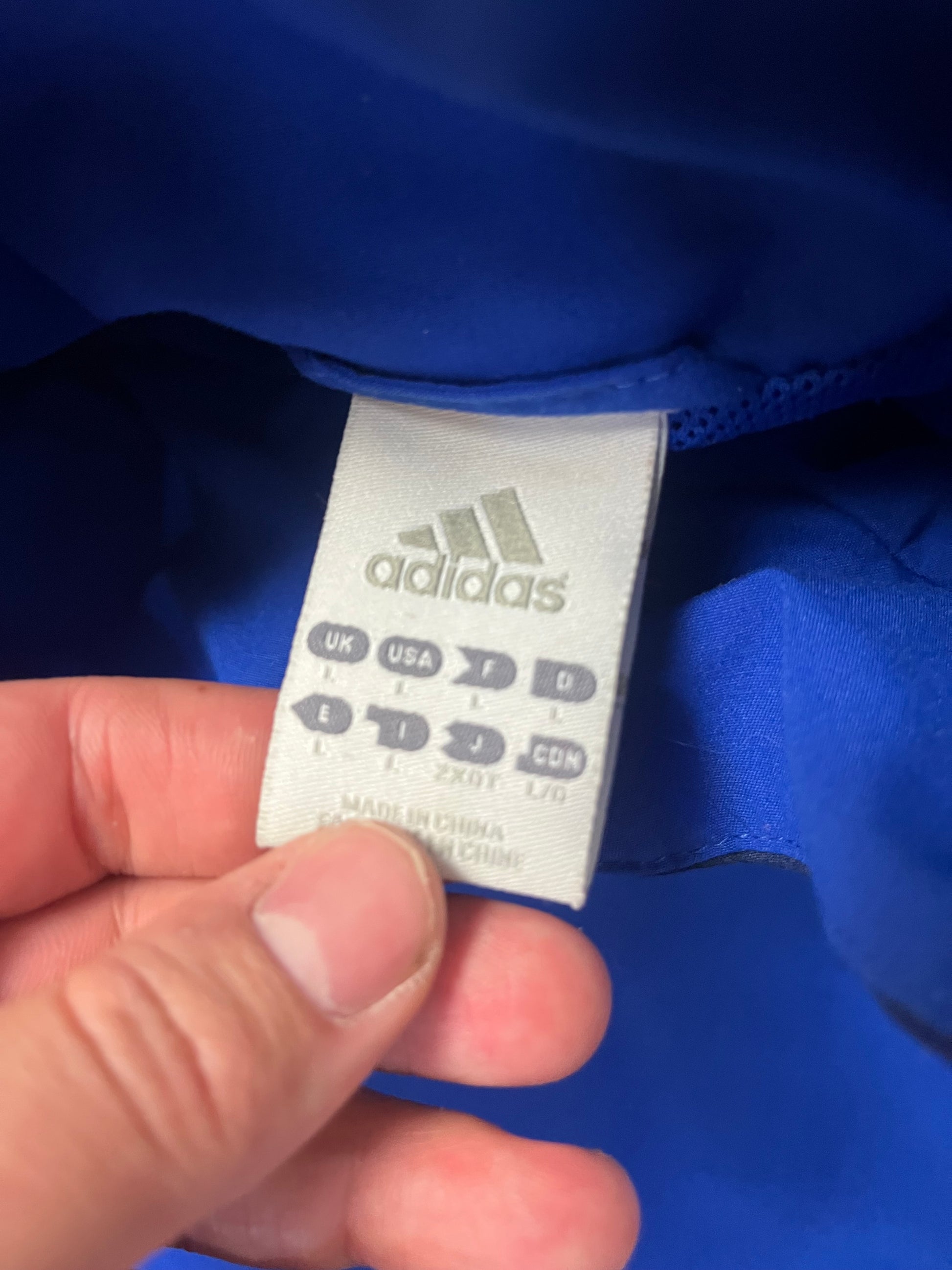 vintage Adidas Fc Schalke 04 windbreaker {L}