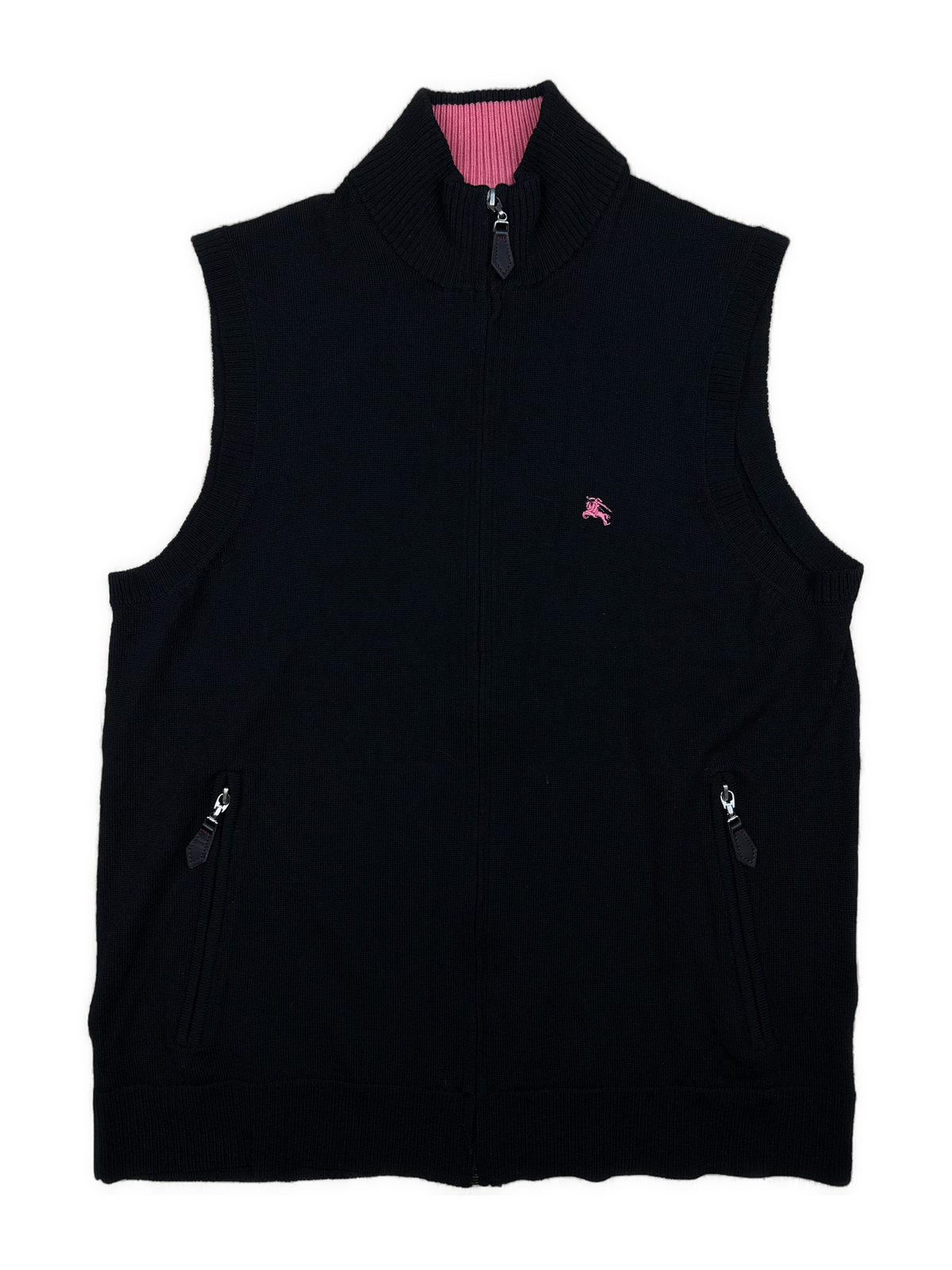 vintage Burberry Black Label vest {S}