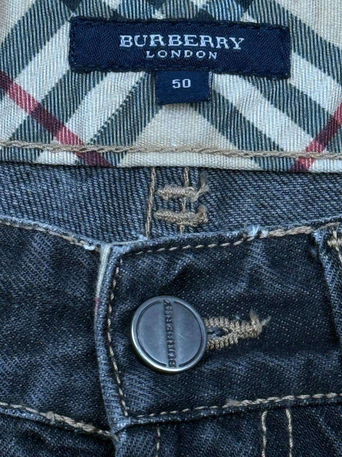 vintage Burberry jeans {S}