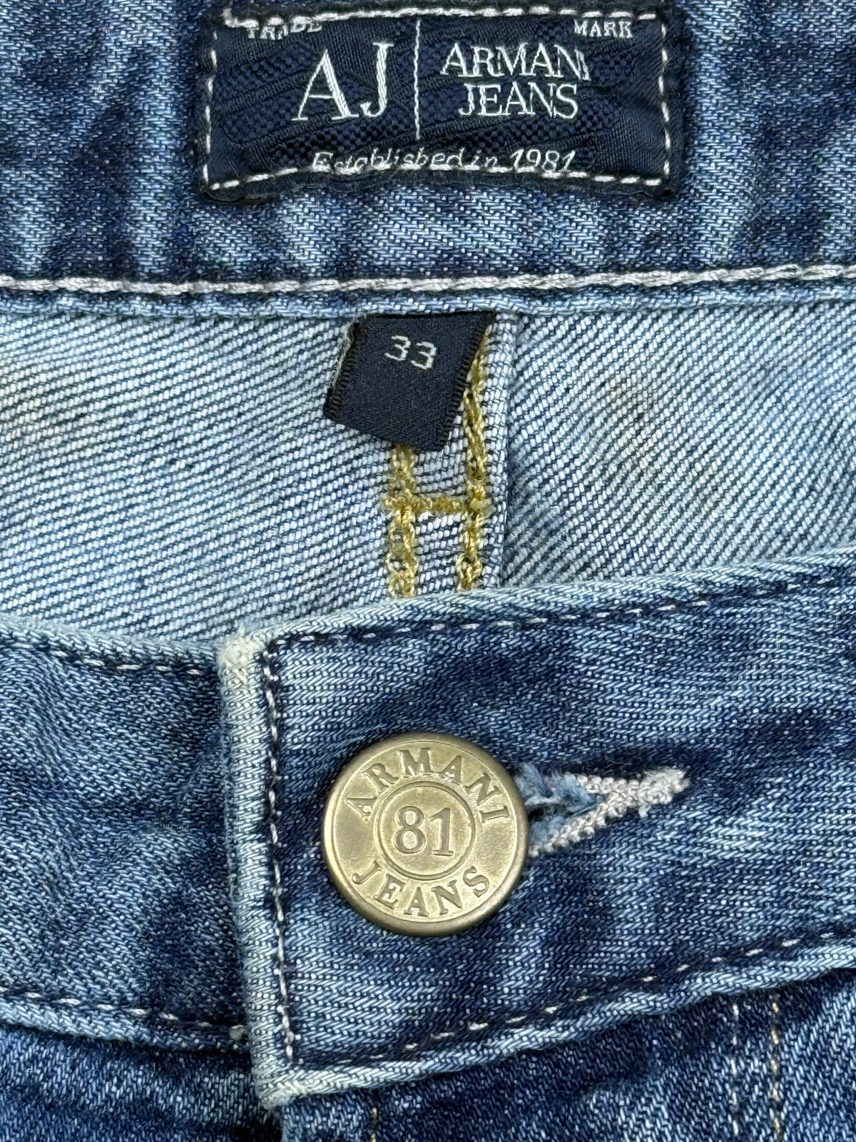 vintage Armani jeans