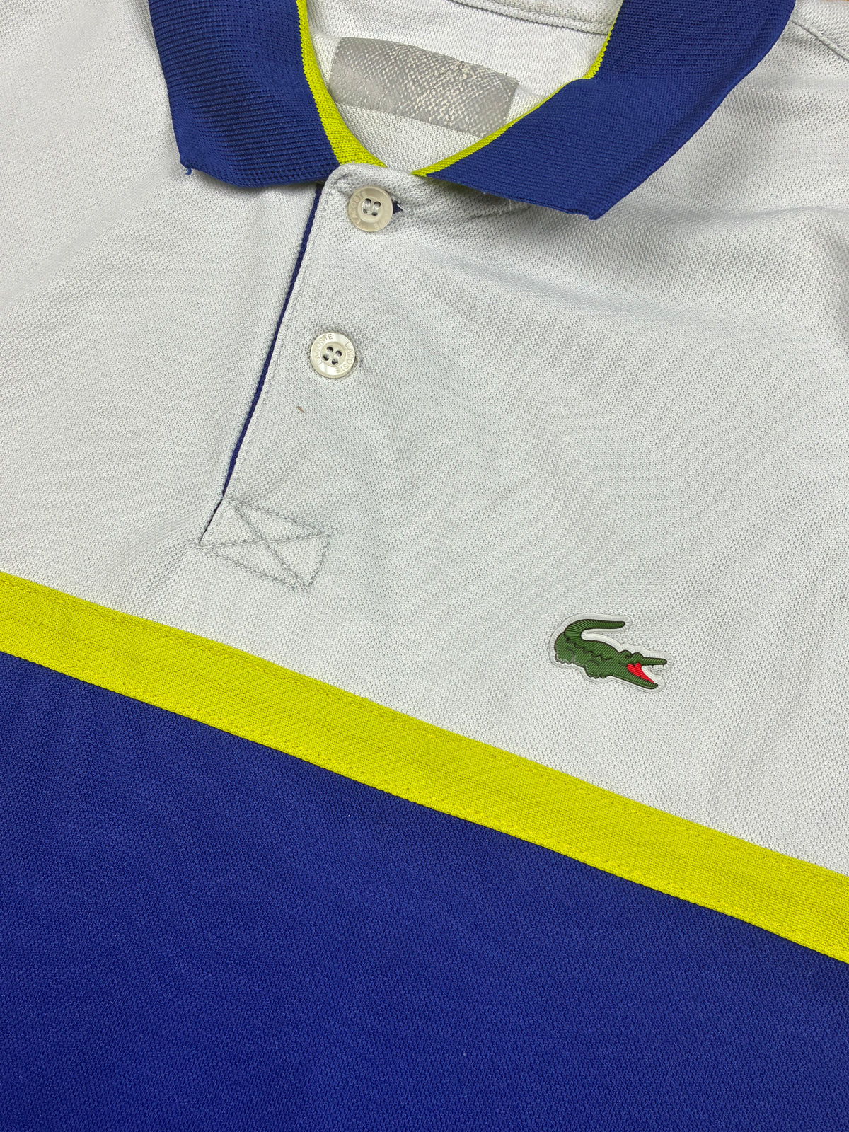 blue Lacoste polo {S}