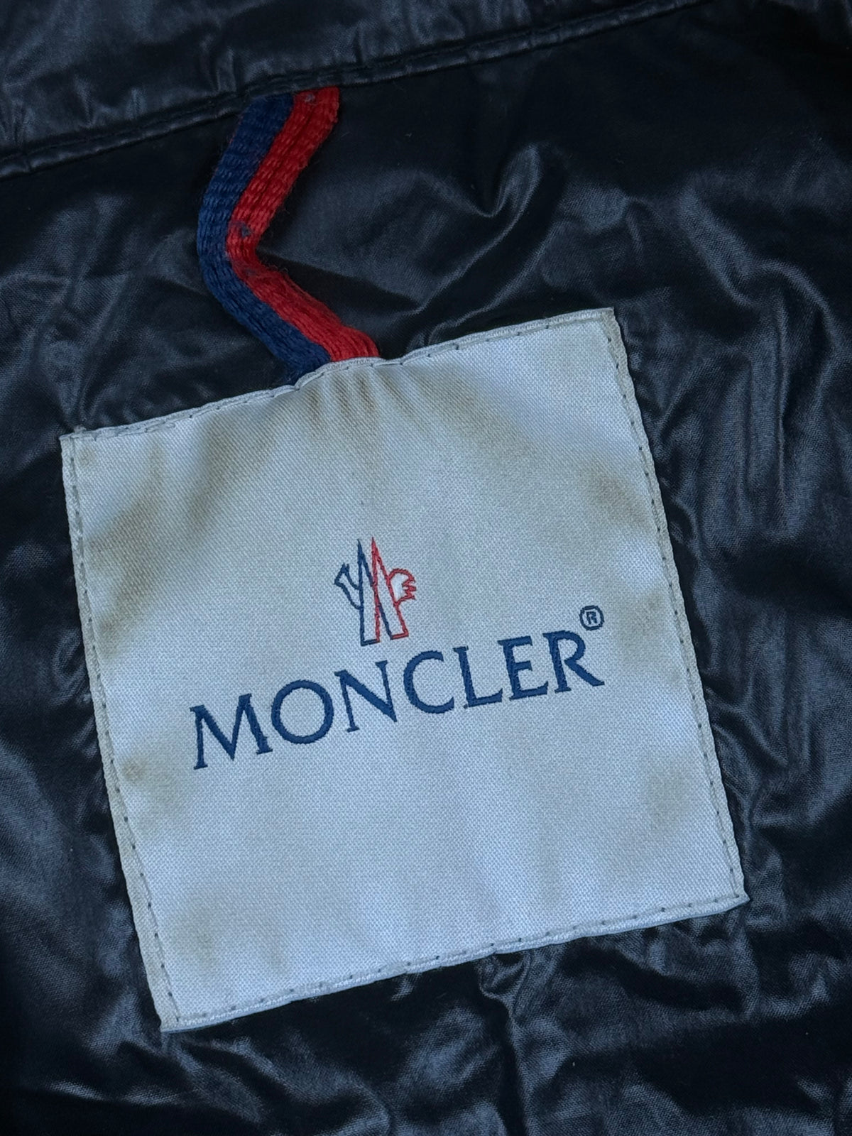 vintage padded Moncler windbreaker