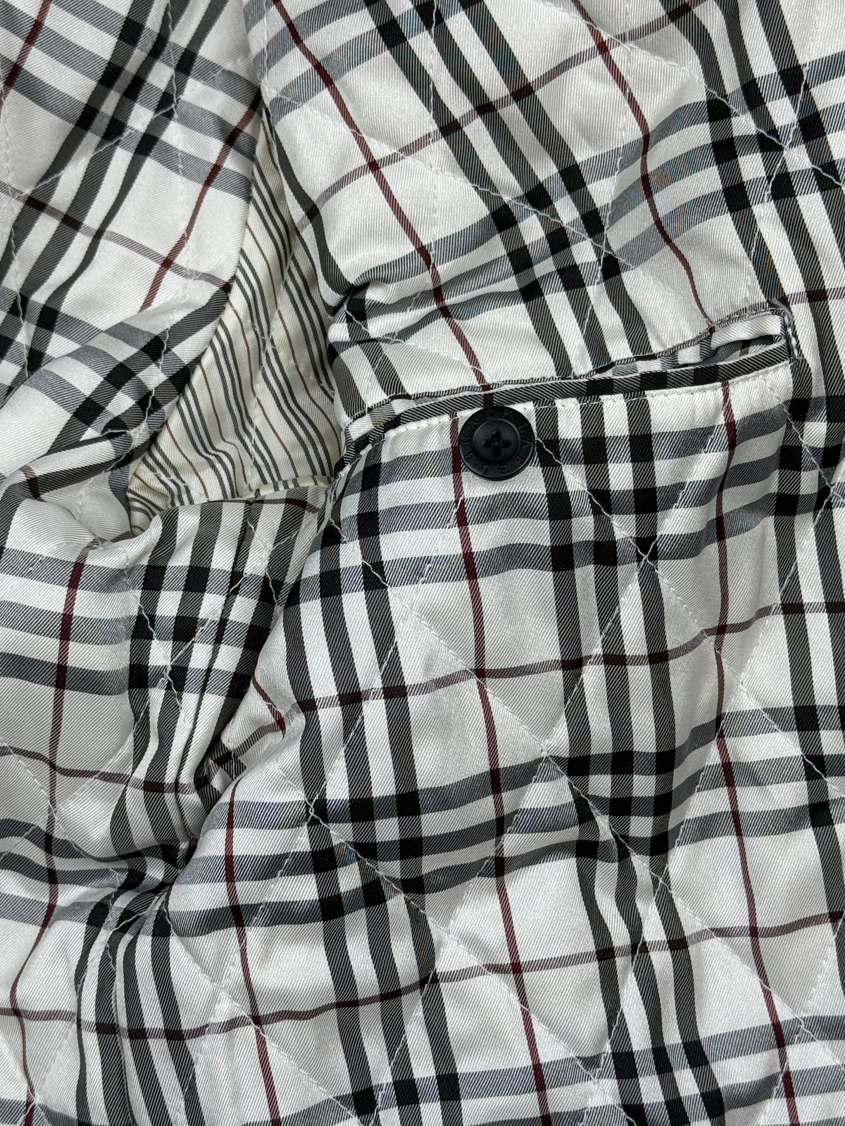vintage Burberry Black Label sweatjacket {L}