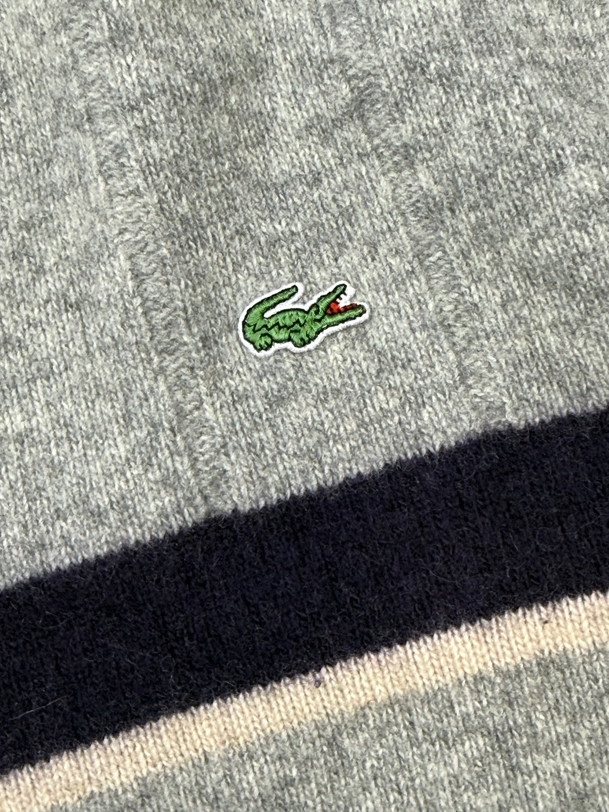 vintage Lacoste knittedsweater {M}