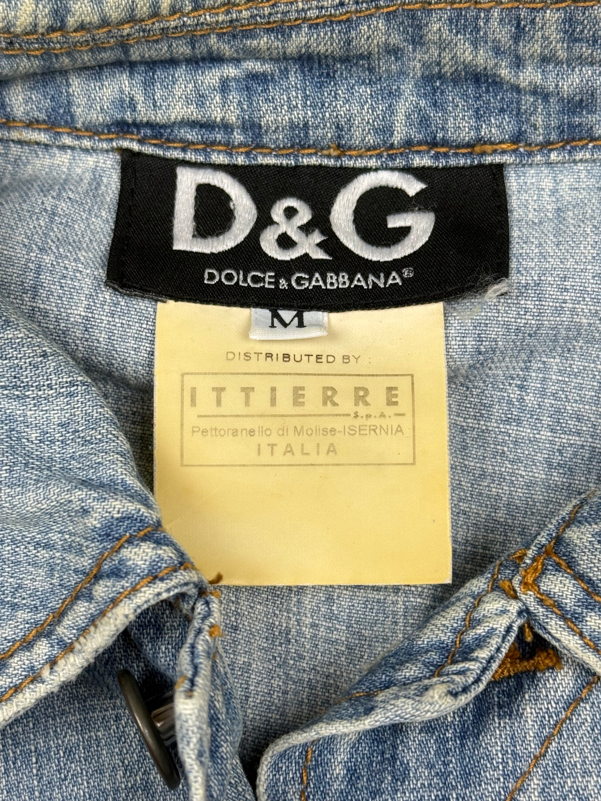 vintage Dolce & Gabbana jeansjacket {S}
