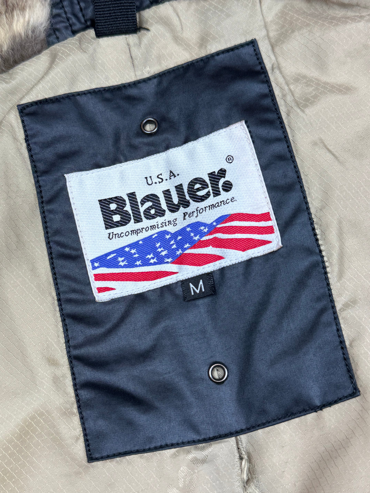 vintage Blauer winterjacket {S}