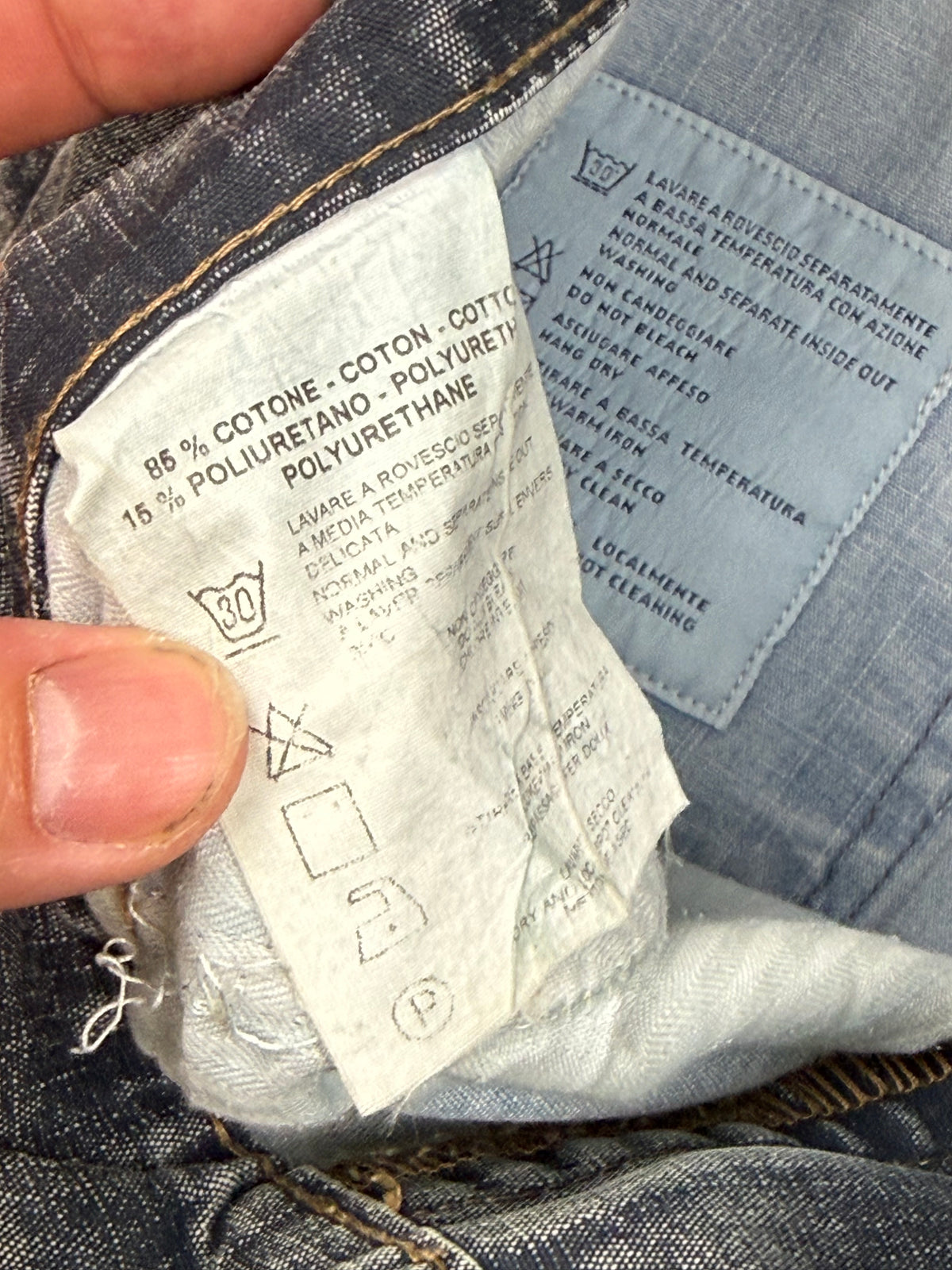 vintage Burberry jeans {L}