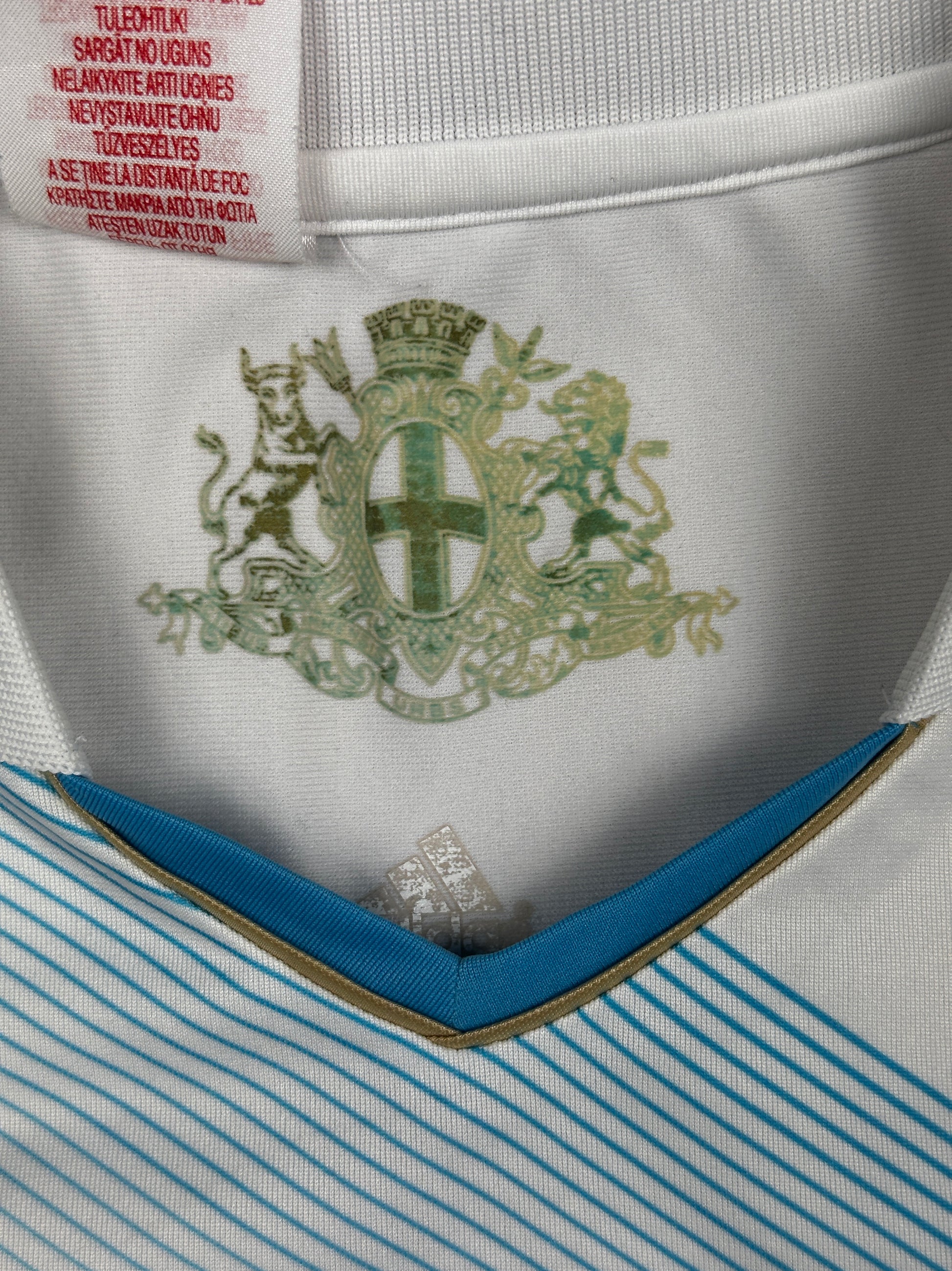 vintage Adidas Olympique Marseille home jersey {S}