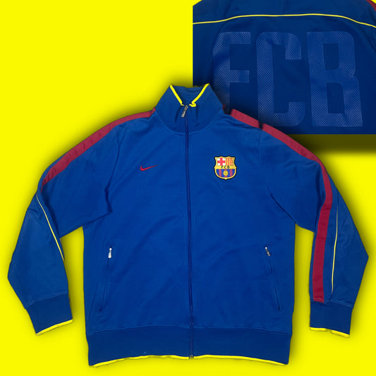 vintage Nike Fc Barcelona trackjacket {XL}
