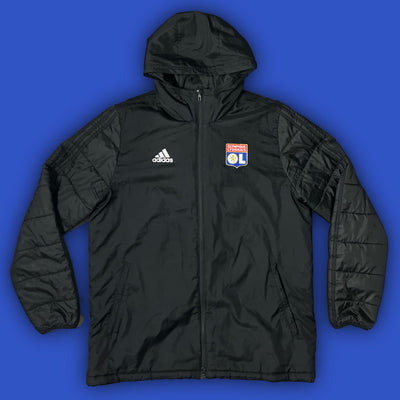 vintage Adidas Olympique Lyon winterjacket {L}