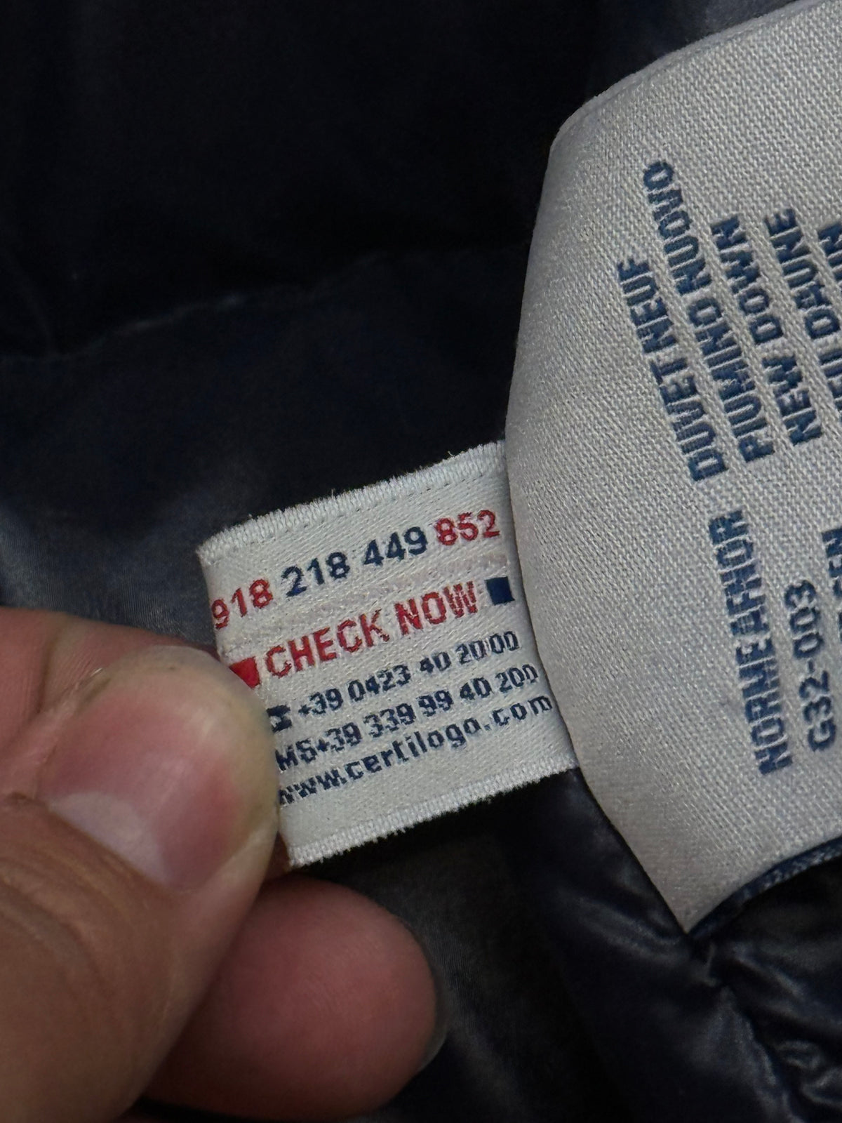 vintage Moncler winterjacket