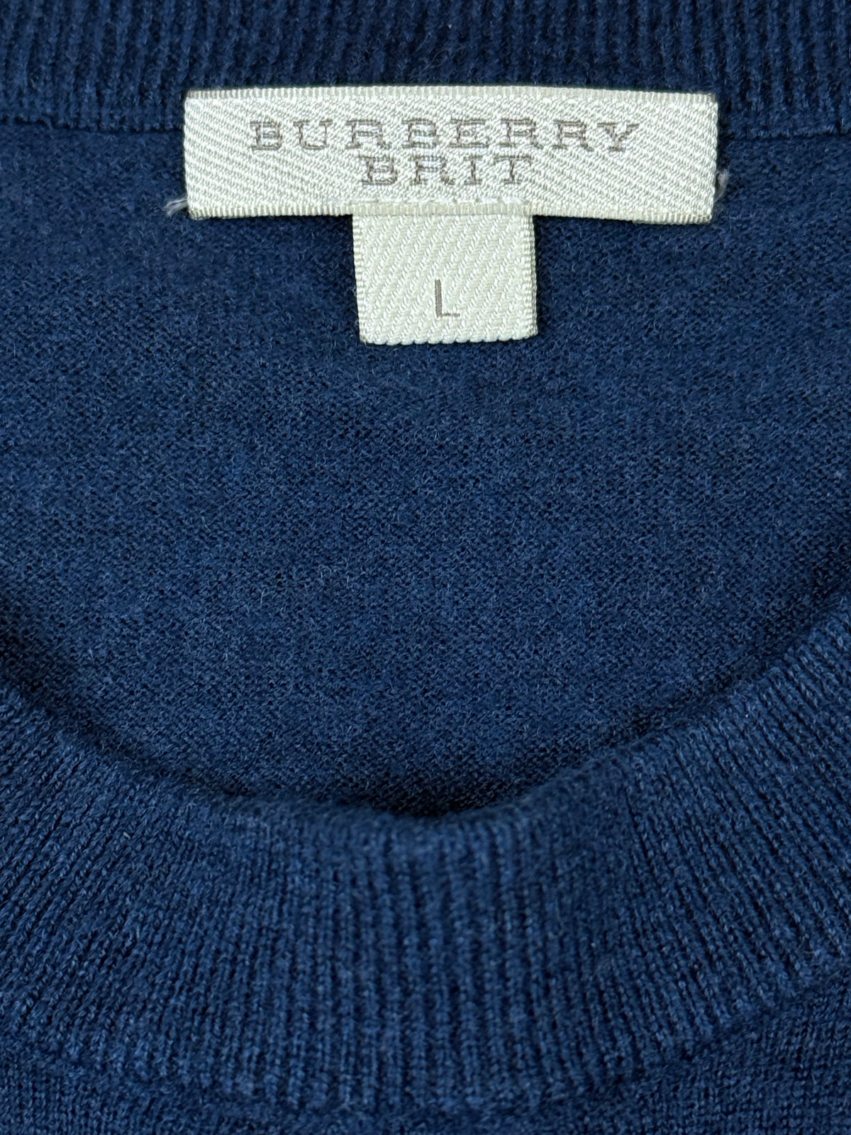vintage Burberry knittedsweater {M}
