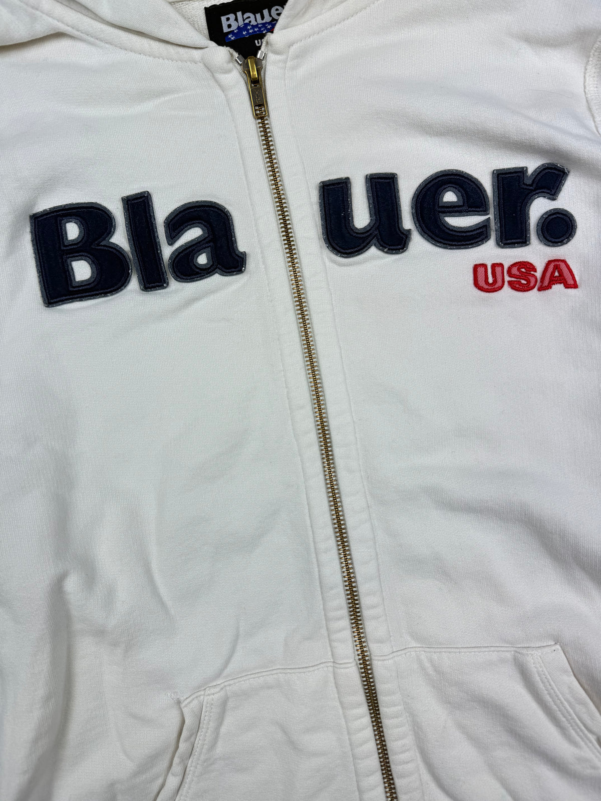 vintage Blauer sweatjacket {S}