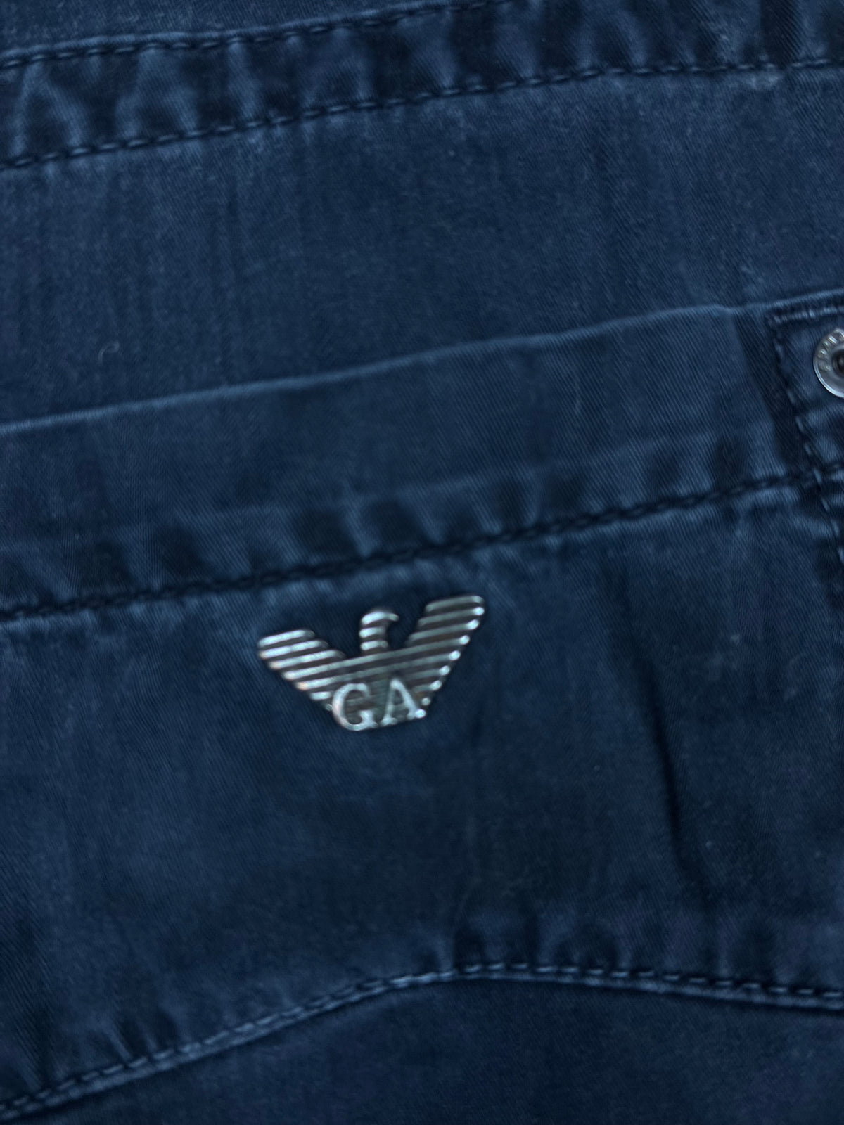 vintage Armani jeans {L}