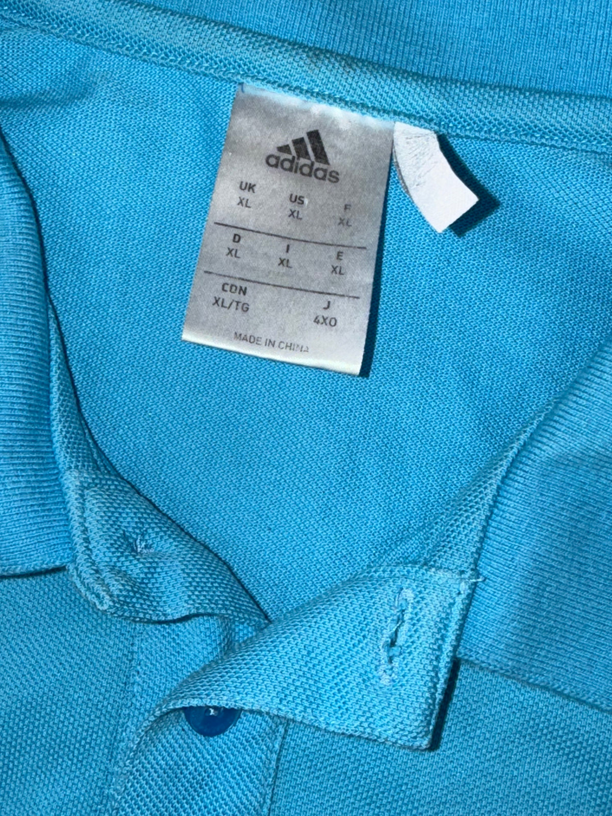 vintage Adidas Olympique Marseille polo {XL}