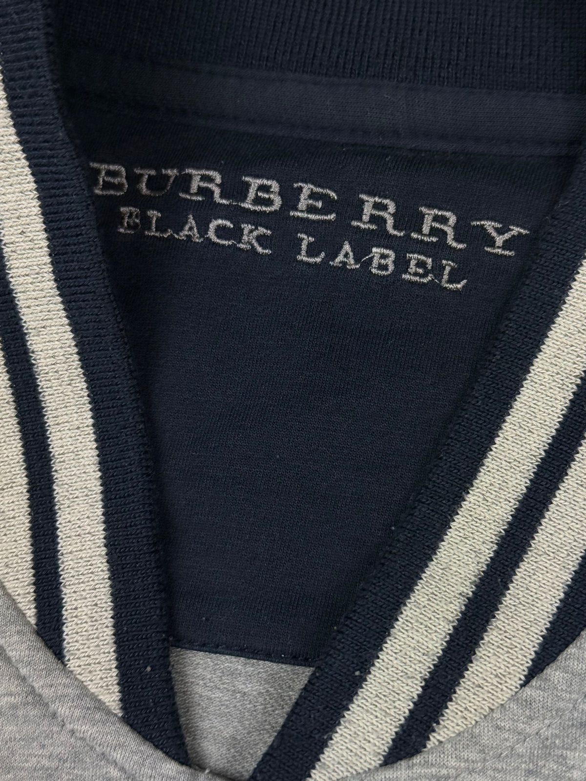 vintage Burberry Black Label collegejacket {L}
