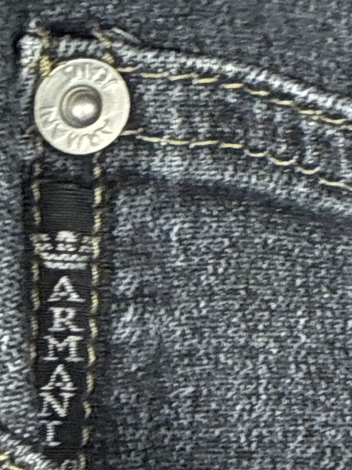 vintage Armani jeans {XS}
