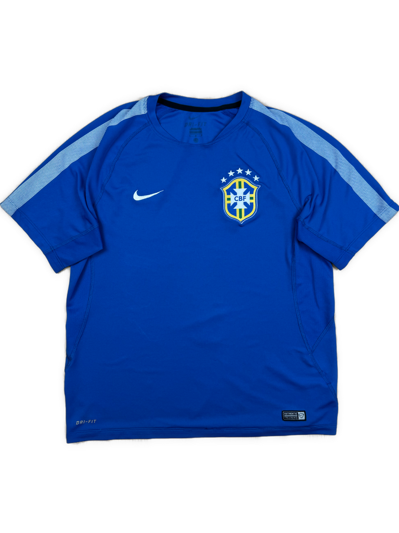 vintage Nike Brasil trainingjersey {M}