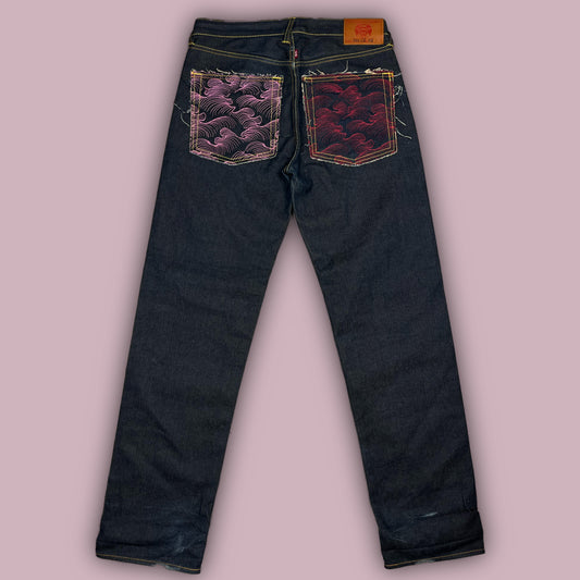 vintage RED MONEY COMPANY jeans {L}