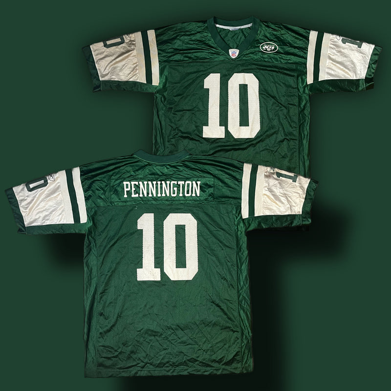 vintage Reebok JETS PENNINGTON10 Americanfootball jersey NFL