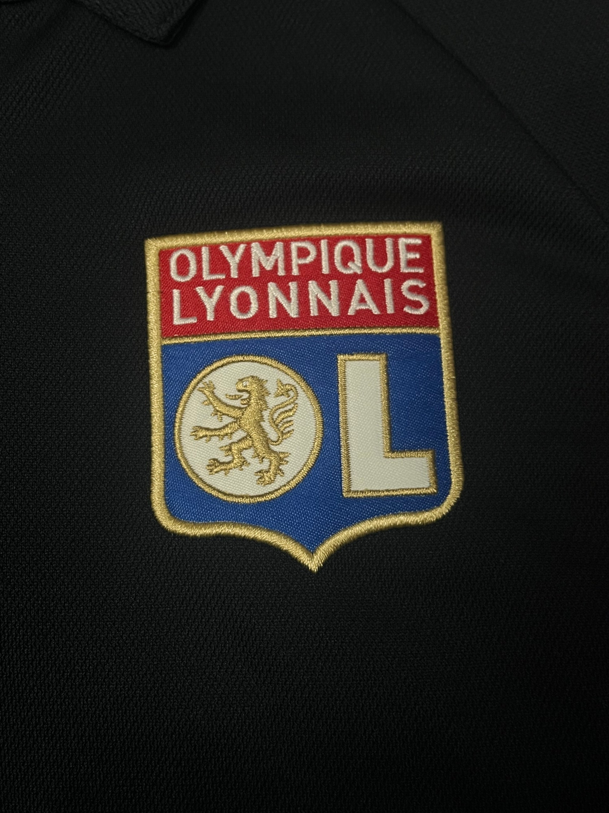 vintage Adidas Olympique Lyon polo {S-M}