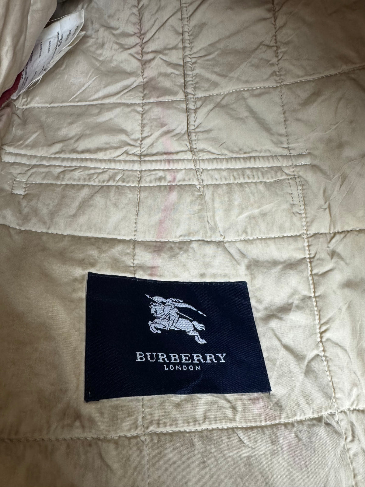 vintage Burberry quilted jacket {M}